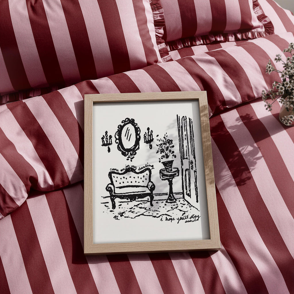 The Settee Art Print, preview 6