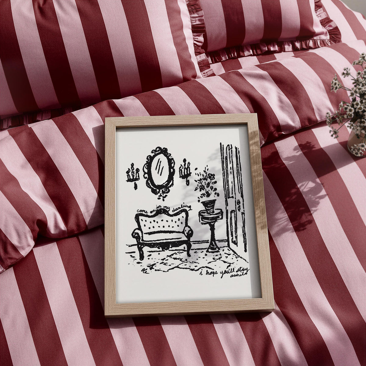 The Settee Art Print, preview 6