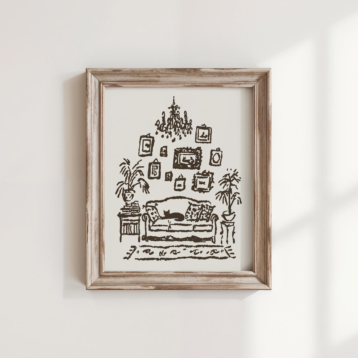 The Cat Art Print, preview 1