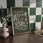 Bohemian Lounge Art Print, preview 9