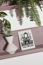 French Fireplace Art Print, preview 11