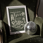 Bohemian Lounge Art Print, preview 12