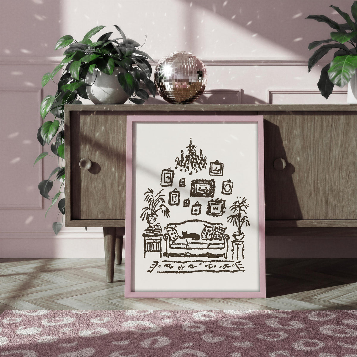 The Cat Art Print, preview 4