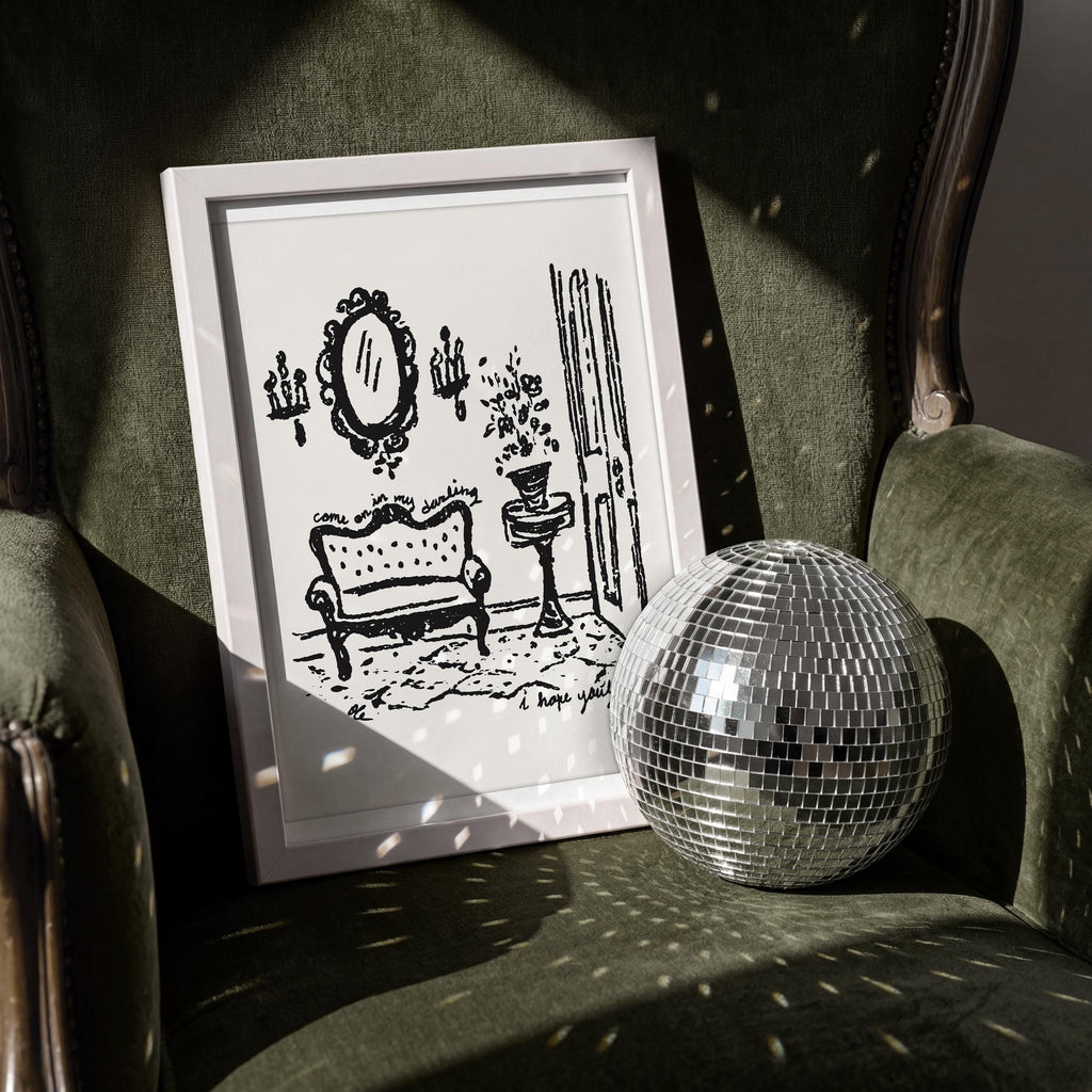 The Settee Art Print, preview 15