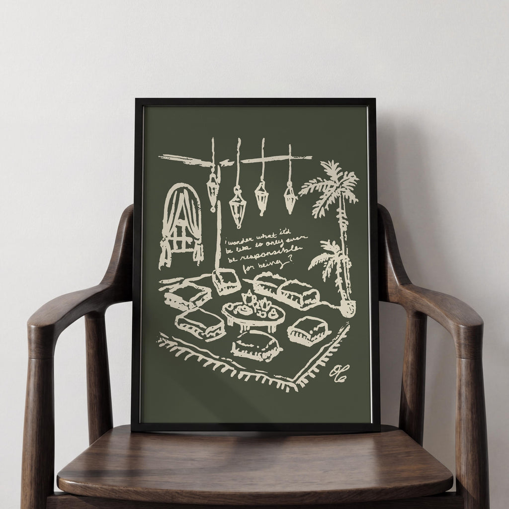 Bohemian Lounge Art Print, preview 16