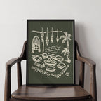 Bohemian Lounge Art Print, preview 16