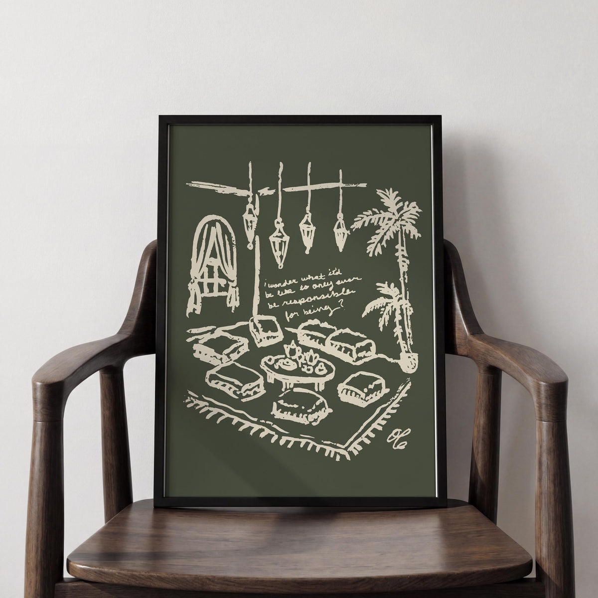Bohemian Lounge Art Print, preview 16