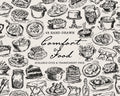 Comfort Food Doodle Pack, preview 1
