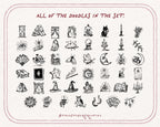 Celestial Whimsigoth Doodle Pack, preview 2