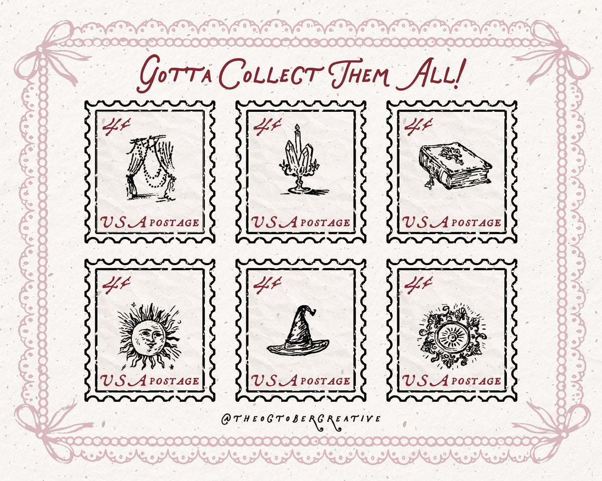 Celestial Whimsigoth Doodle Pack, preview 6