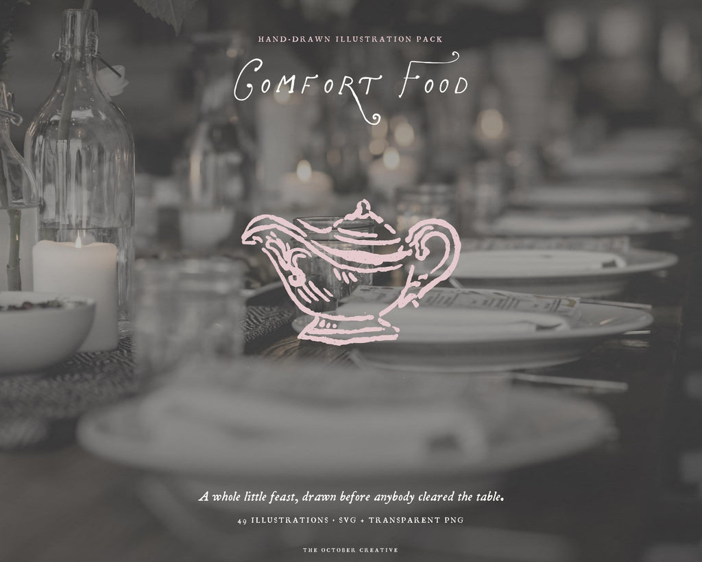 Comfort Food Doodle Pack, preview 8