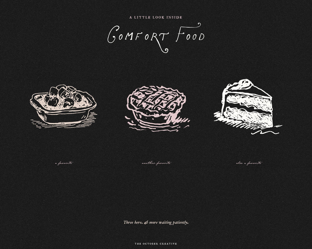 Comfort Food Doodle Pack, preview 9