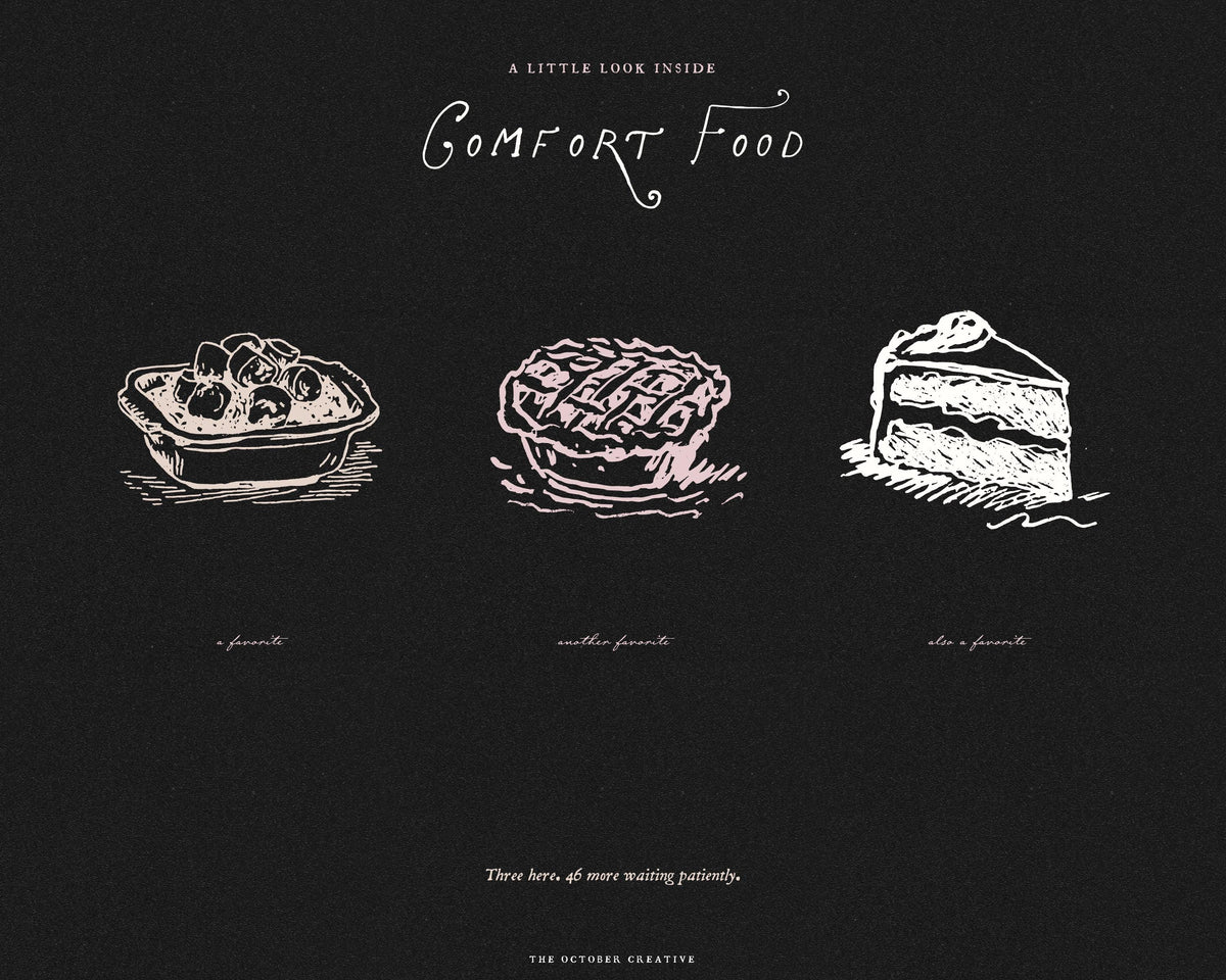 Comfort Food Doodle Pack, preview 9