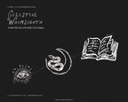 Celestial Whimsigoth Doodle Pack, preview 13