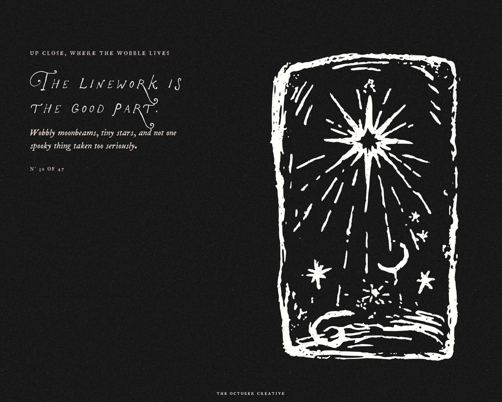 Celestial Whimsigoth Doodle Pack, preview 14