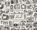 Nostalgic Tech Doodle Pack, preview 1
