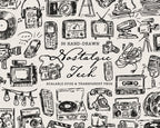 Nostalgic Tech Doodle Pack, preview 1