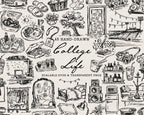 The College Life Doodle Pack, preview 1