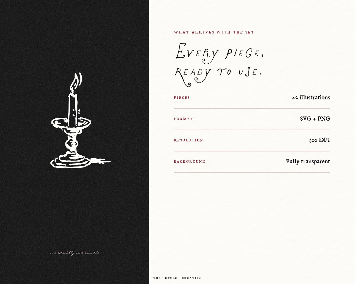 Witching Hour Doodle Pack, preview 7