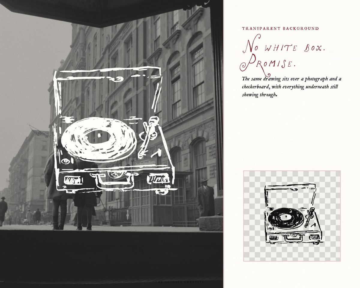 Nostalgic Tech Doodle Pack, preview 12