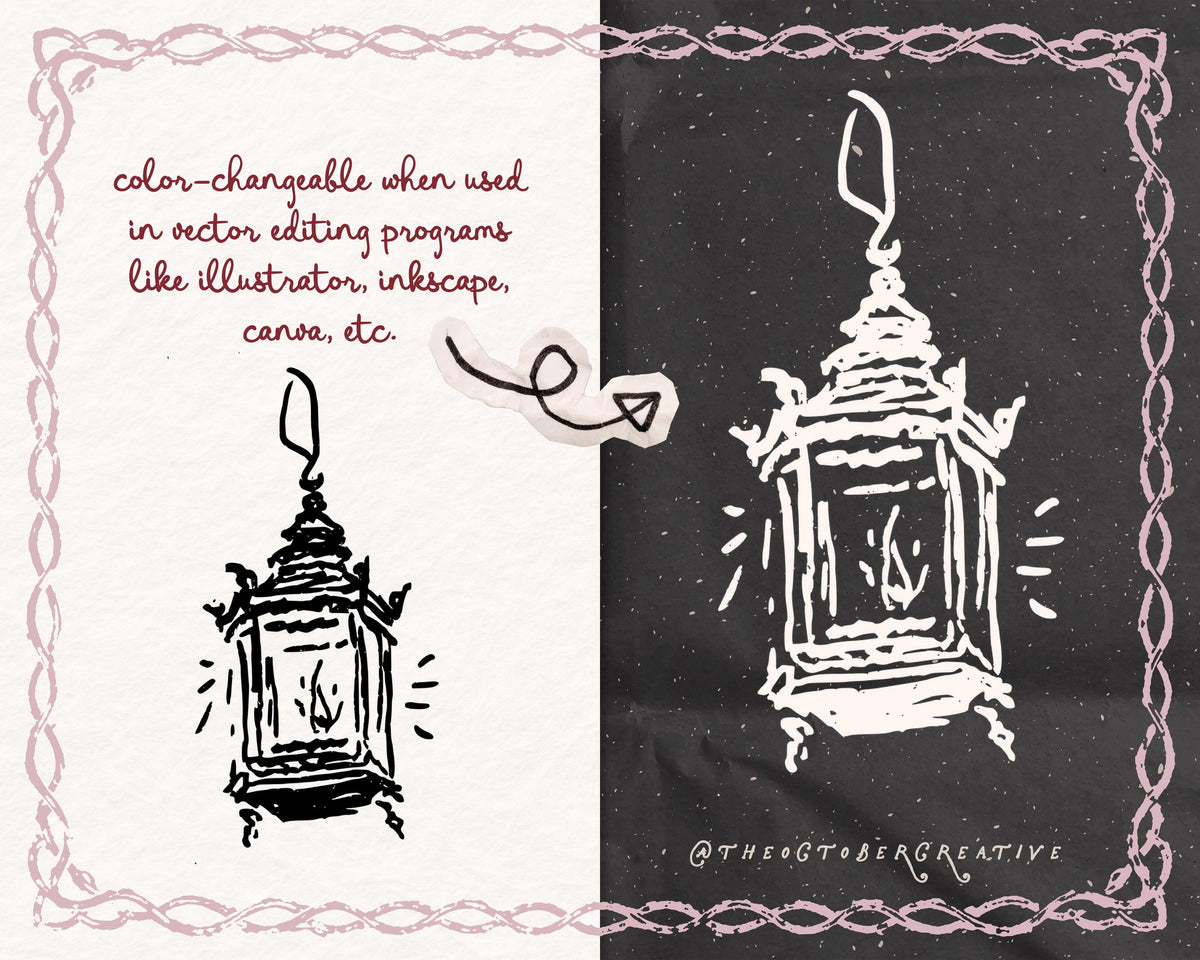 Las Posadas Doodle Pack, preview 2