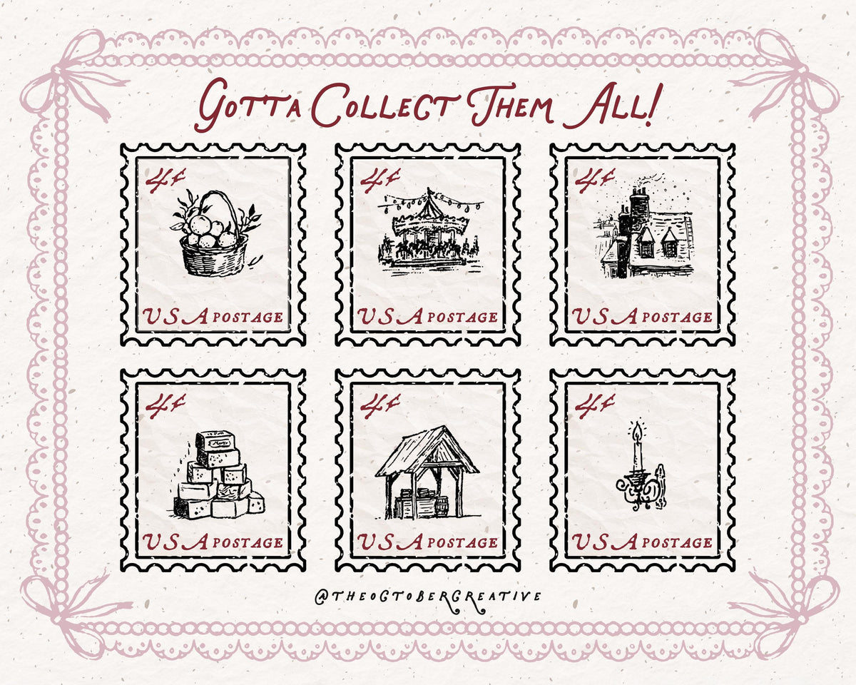 Christmas Market Doodle Pack, preview 6