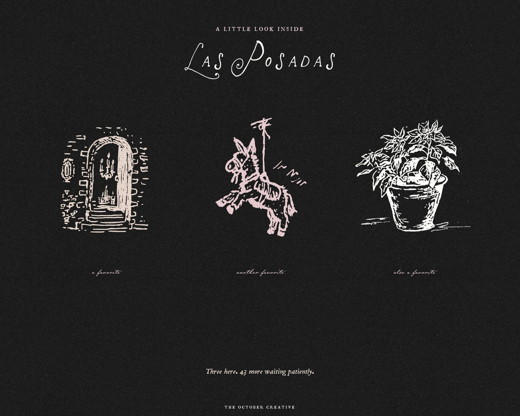 Las Posadas Doodle Pack, preview 9