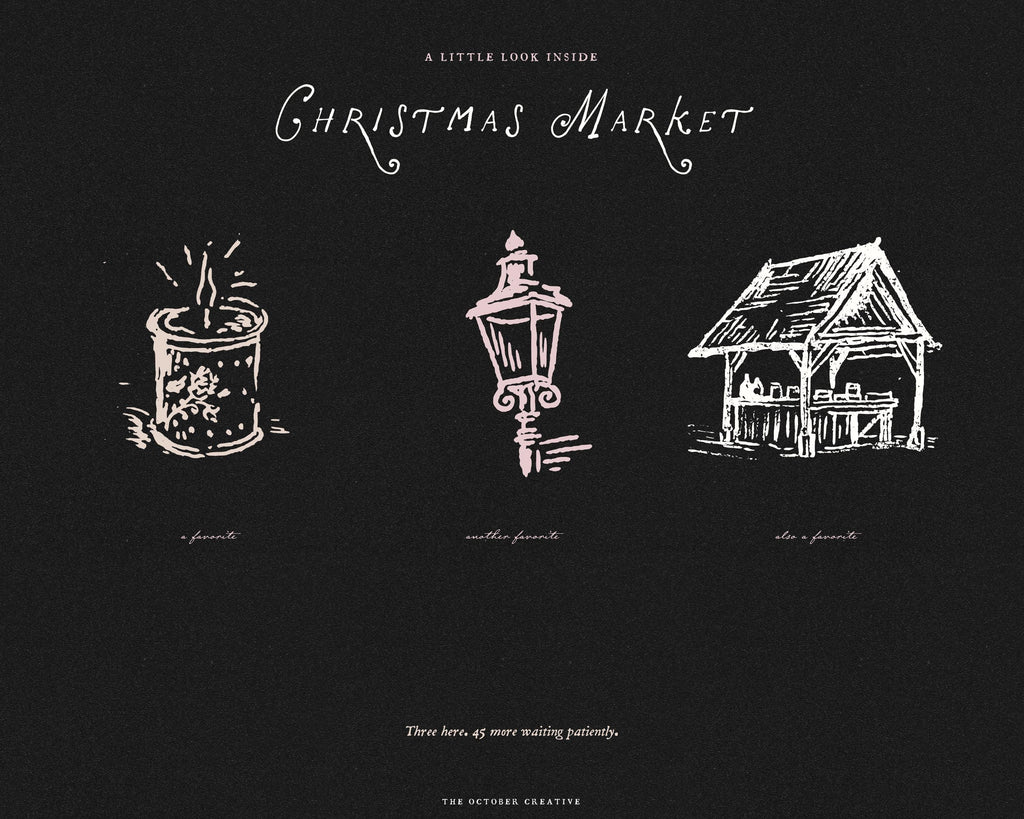 Christmas Market Doodle Pack, preview 10