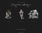 Christmas Market Doodle Pack, preview 10