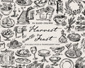 Harvest Feast Doodle Pack, preview 1