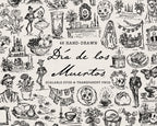 Dia de los Muertos Doodle Pack, preview 1