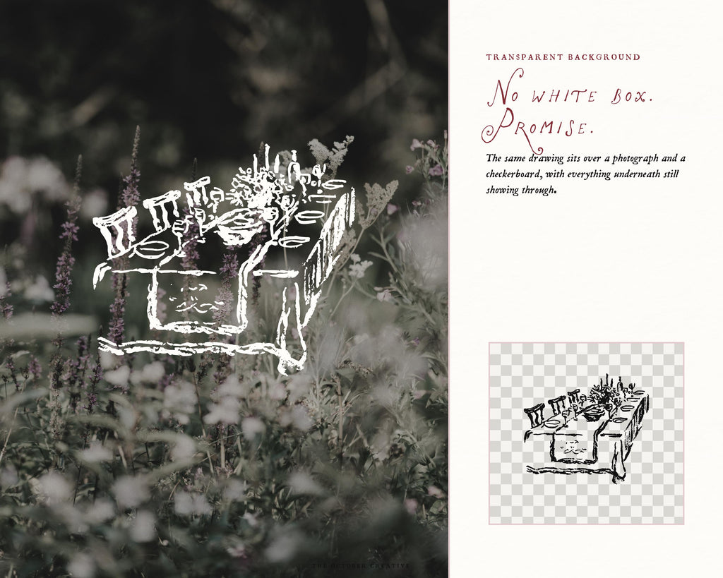 Harvest Feast Doodle Pack, preview 7