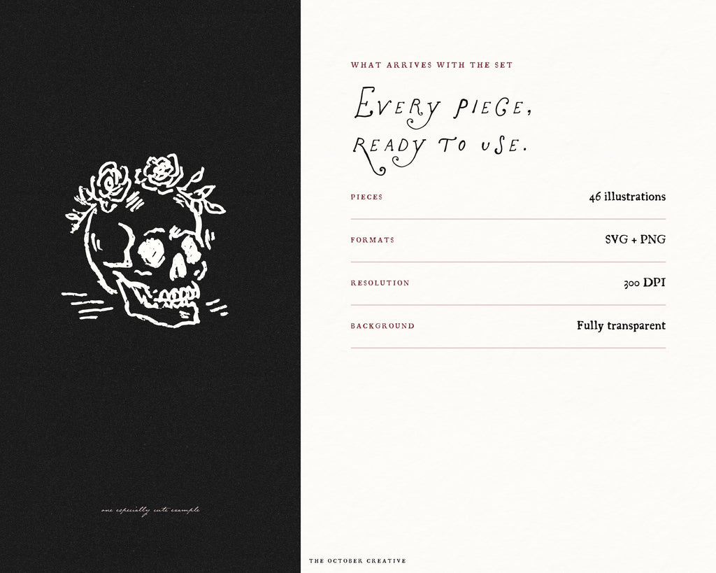 Dia de los Muertos Doodle Pack, preview 8