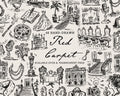 Red Carpet Doodle Pack, preview 1