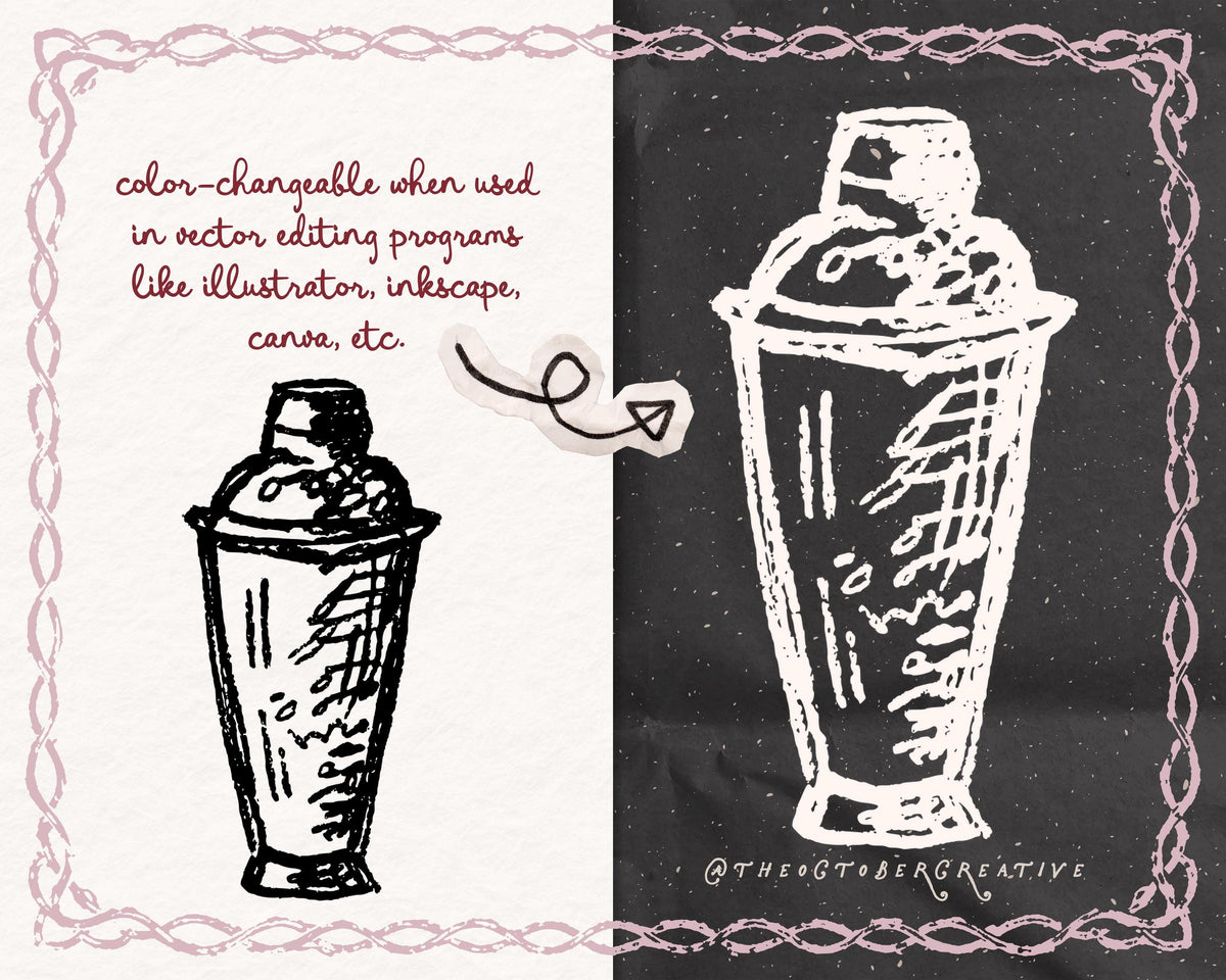 Supper Club Doodle Pack, preview 2