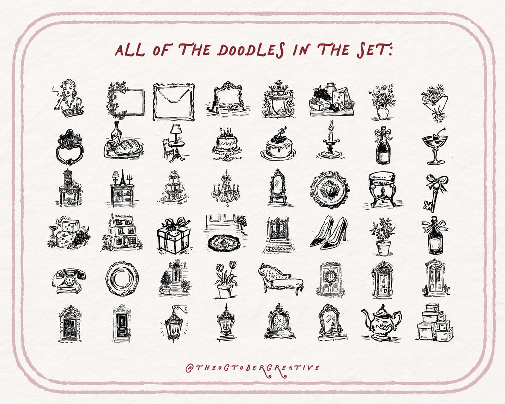 The Housewarming Doodle Pack, preview 5