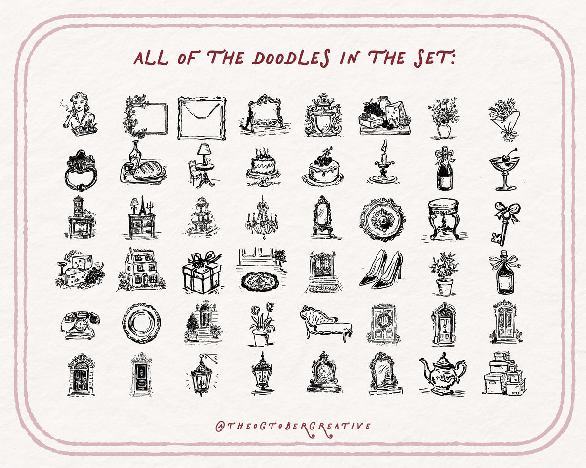 The Housewarming Doodle Pack, preview 5