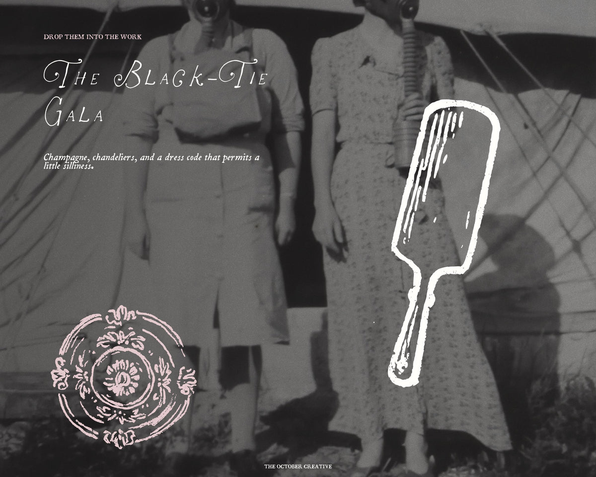 The Black-Tie Gala Doodle Pack, preview 9