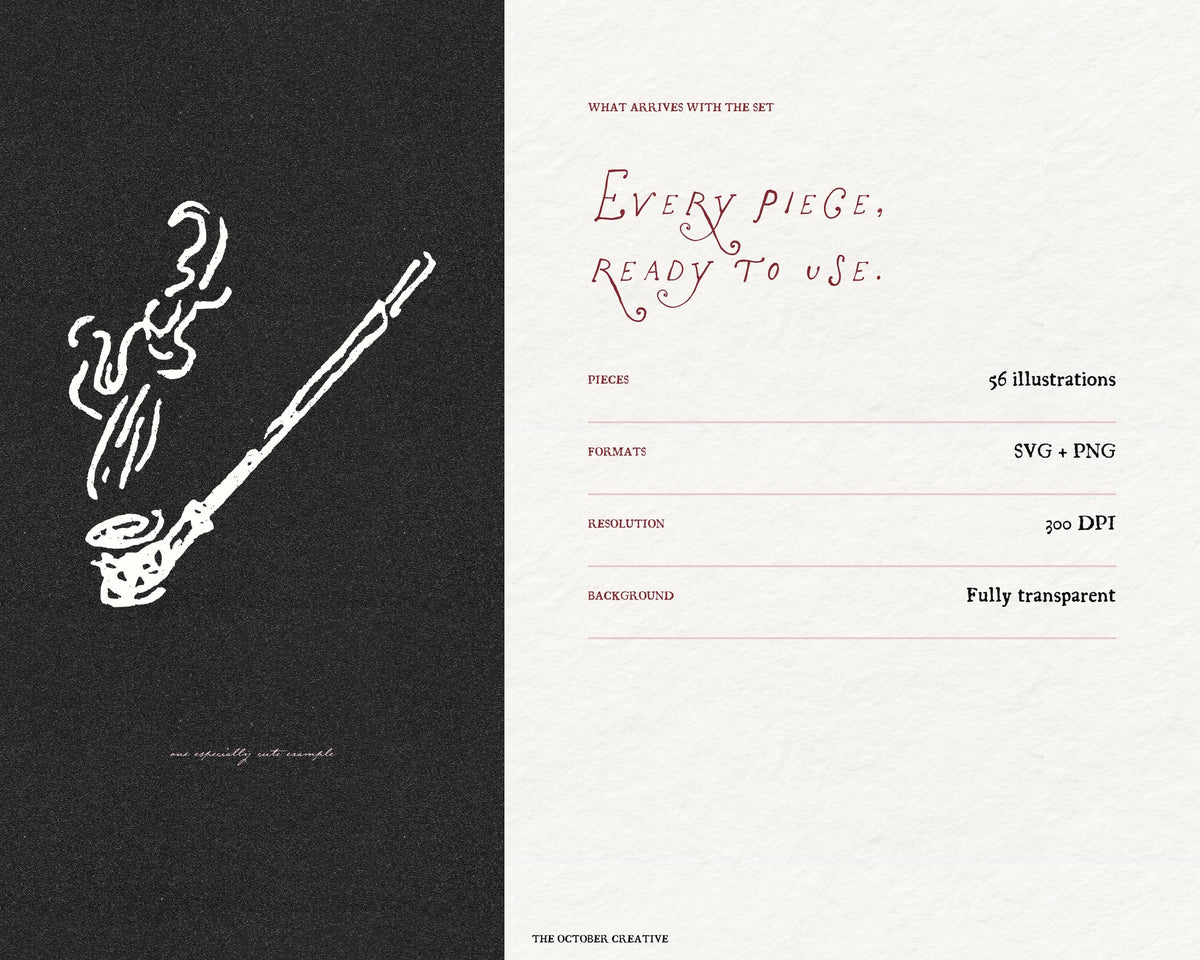 Supper Club Doodle Pack, preview 11