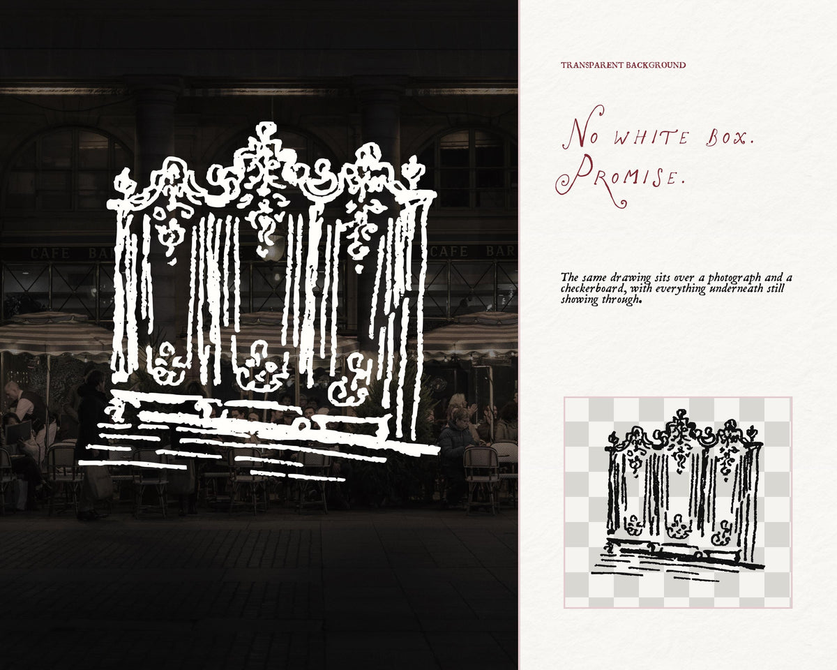 Supper Club Doodle Pack, preview 13