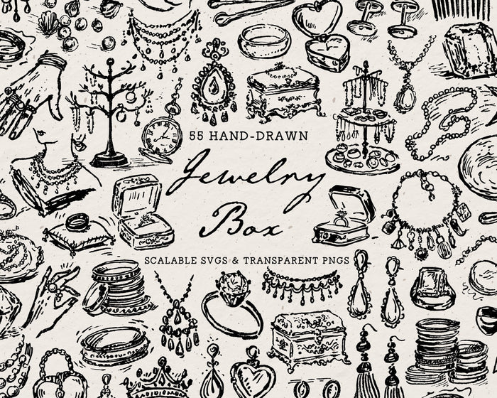 Jewelry Box Doodle Pack