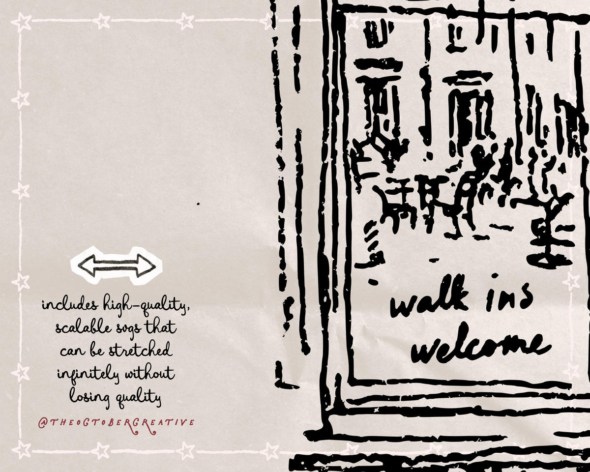 The Champagne Brunch Doodle Pack, preview 3