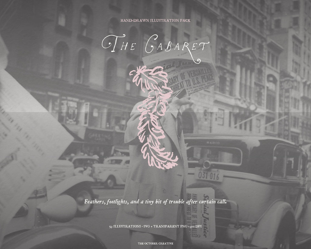 The Cabaret Doodle Pack, preview 7