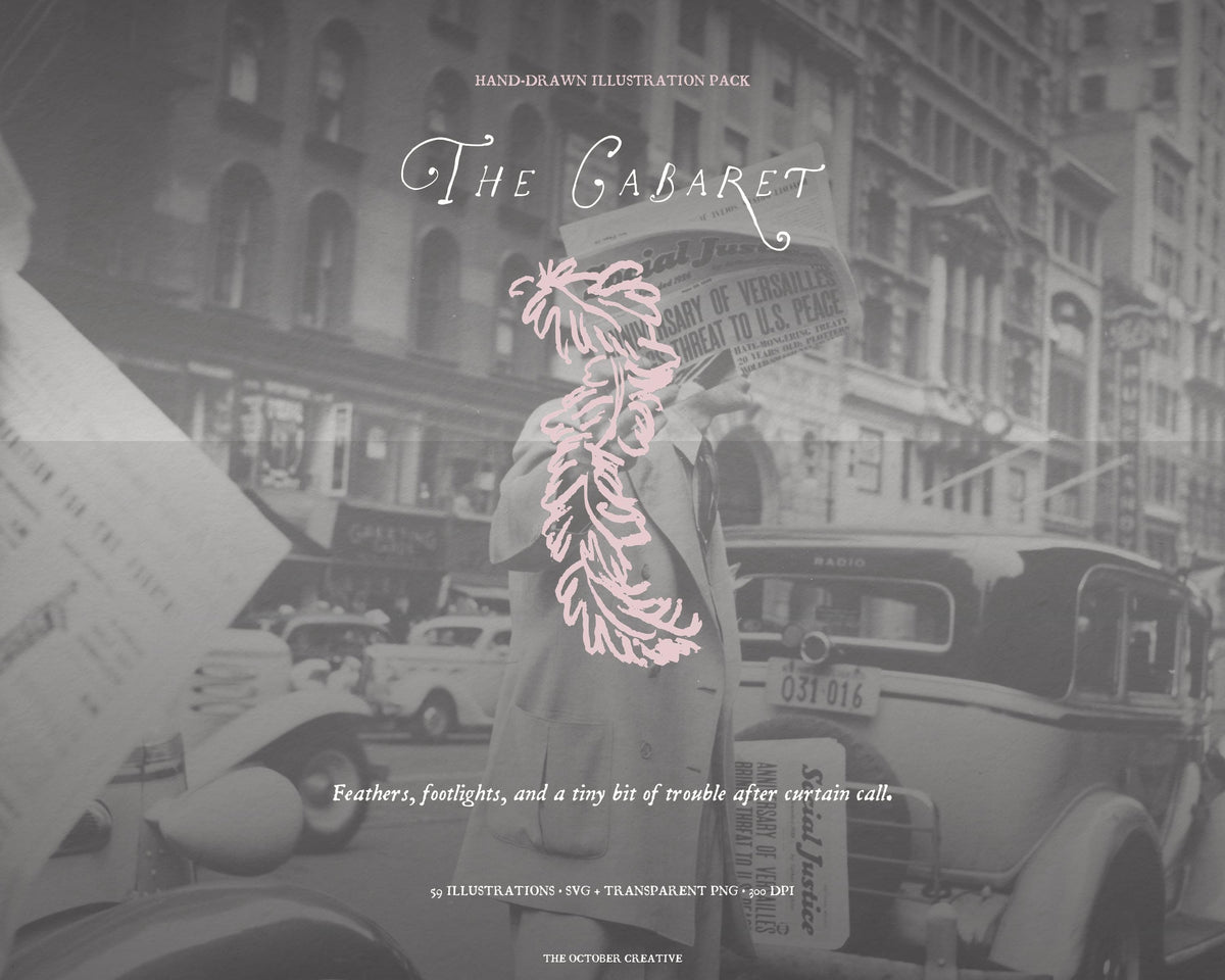 The Cabaret Doodle Pack, preview 7