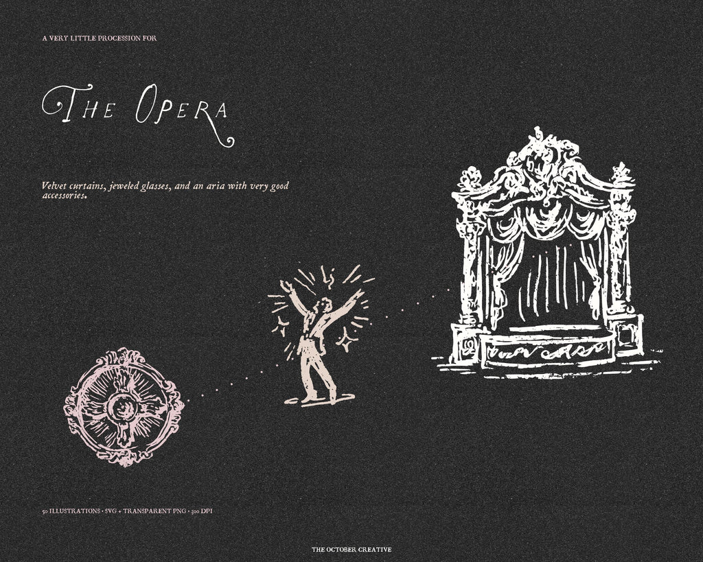 The Opera Doodle Pack, preview 9