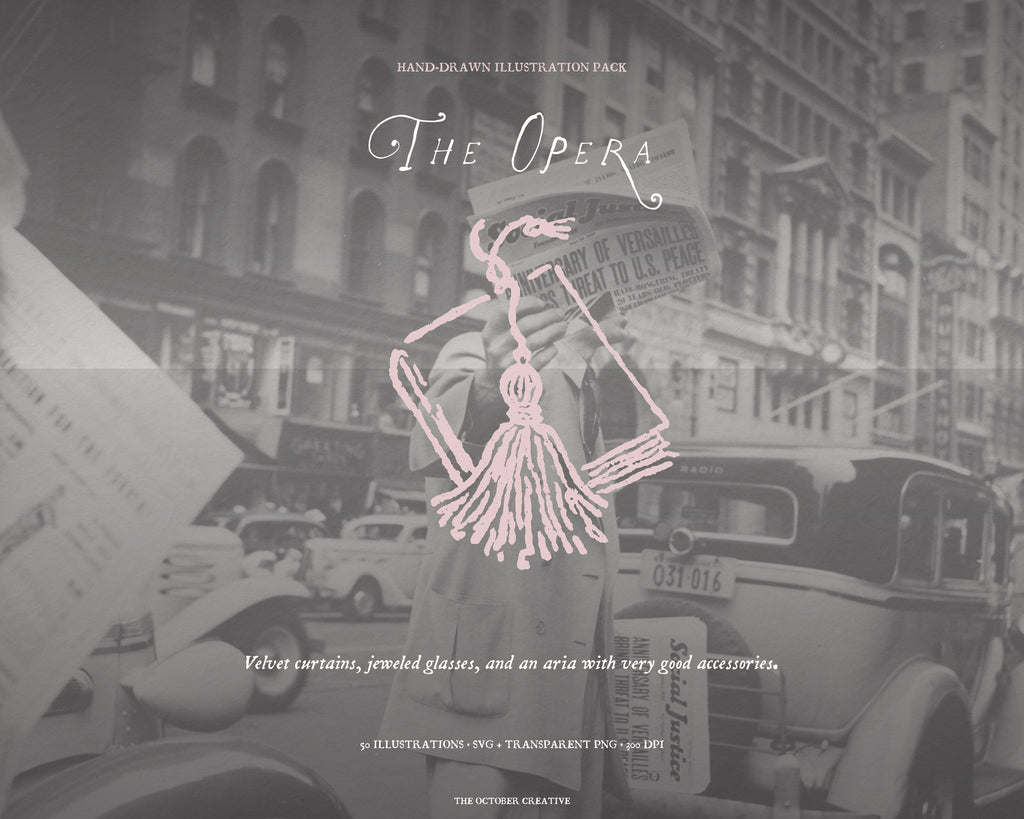 The Opera Doodle Pack, preview 10