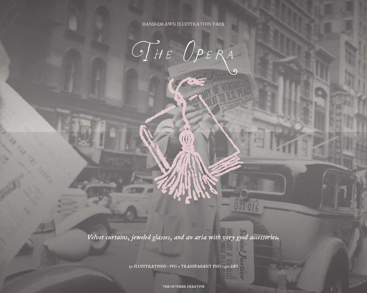 The Opera Doodle Pack, preview 10