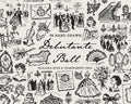 The Debutante Ball Doodle Pack, preview 1