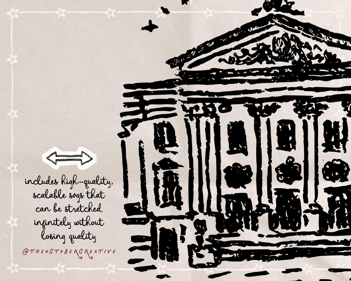 The Debutante Ball Doodle Pack, preview 3
