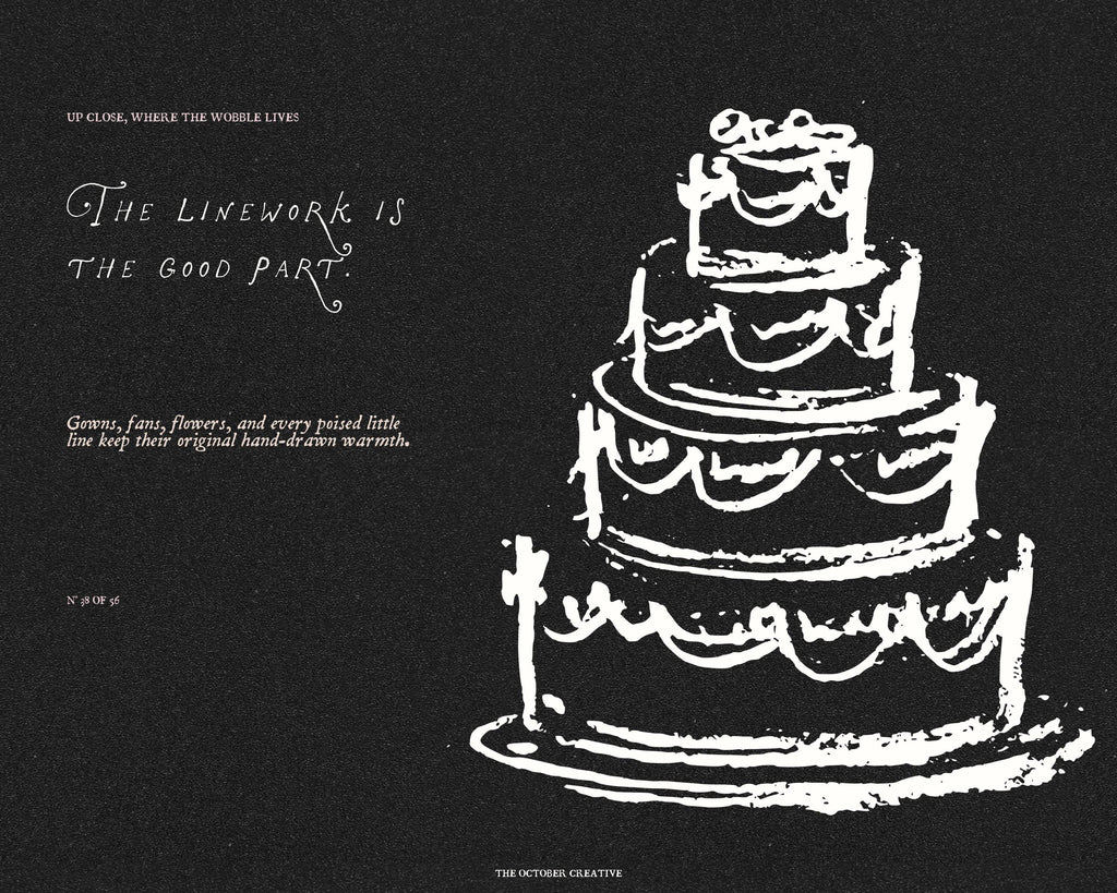 The Debutante Ball Doodle Pack, preview 10